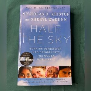 Half The Sky by Nicholas Kristof and Sheryl WuDunn Paperback Book